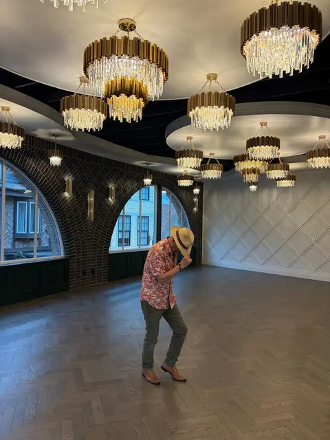 The Grand Hall dance floor in District 1881 before the doors open