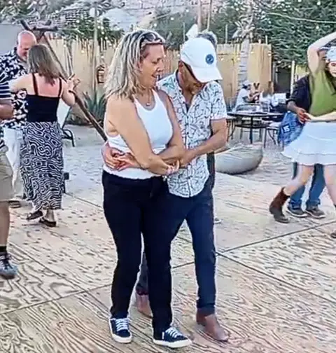 Salsa social dancing under the stars in La Ventana, BCS