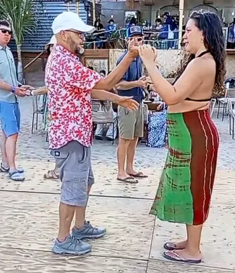 Beachfront salsa night in La Ventana, Baja California Sur