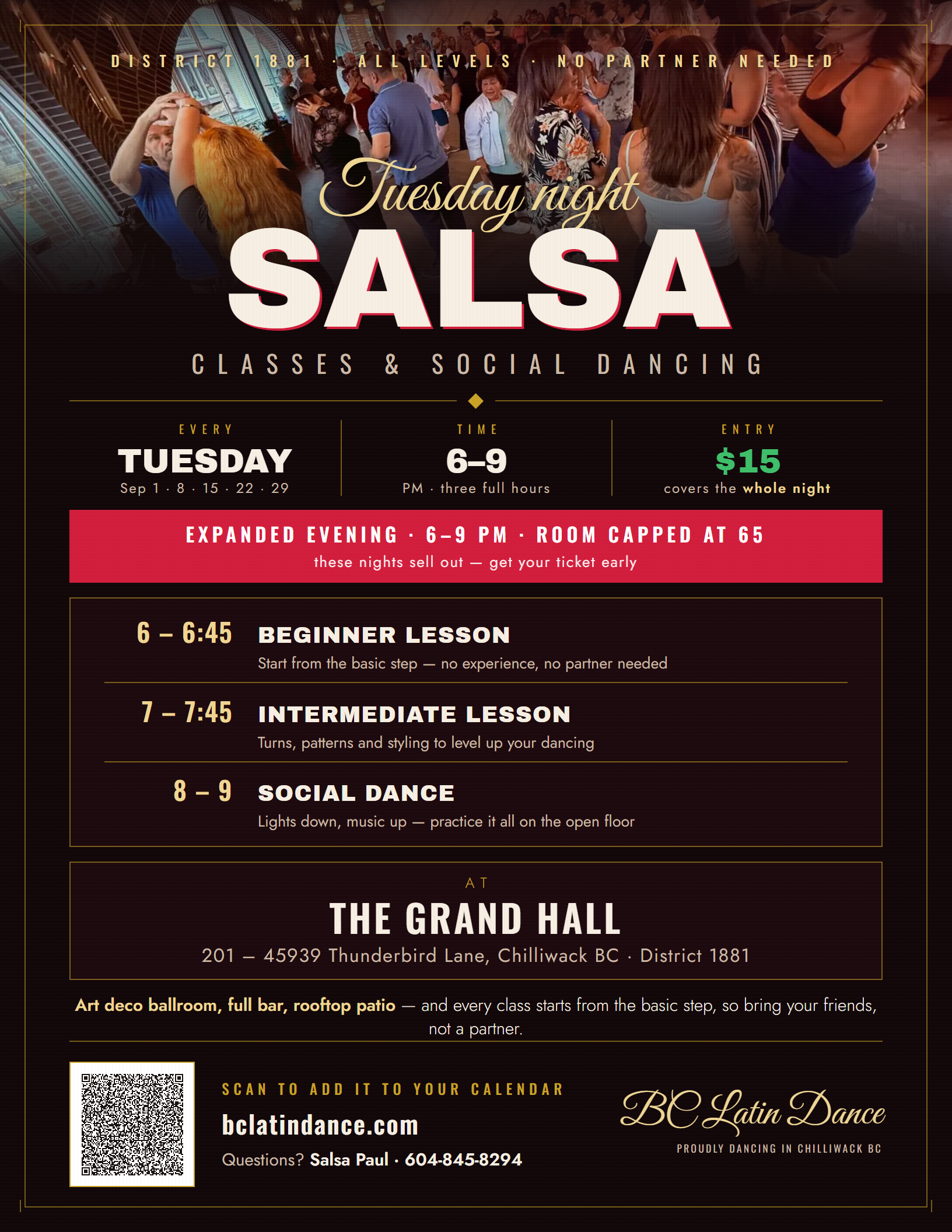 Print Poster — Tuesday Salsa Nights